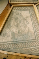 'Achilles on Scythos' mosaic illustration. © Anthony Beeson