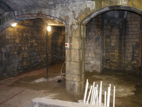 Some of the vaults that would be opened to the public.