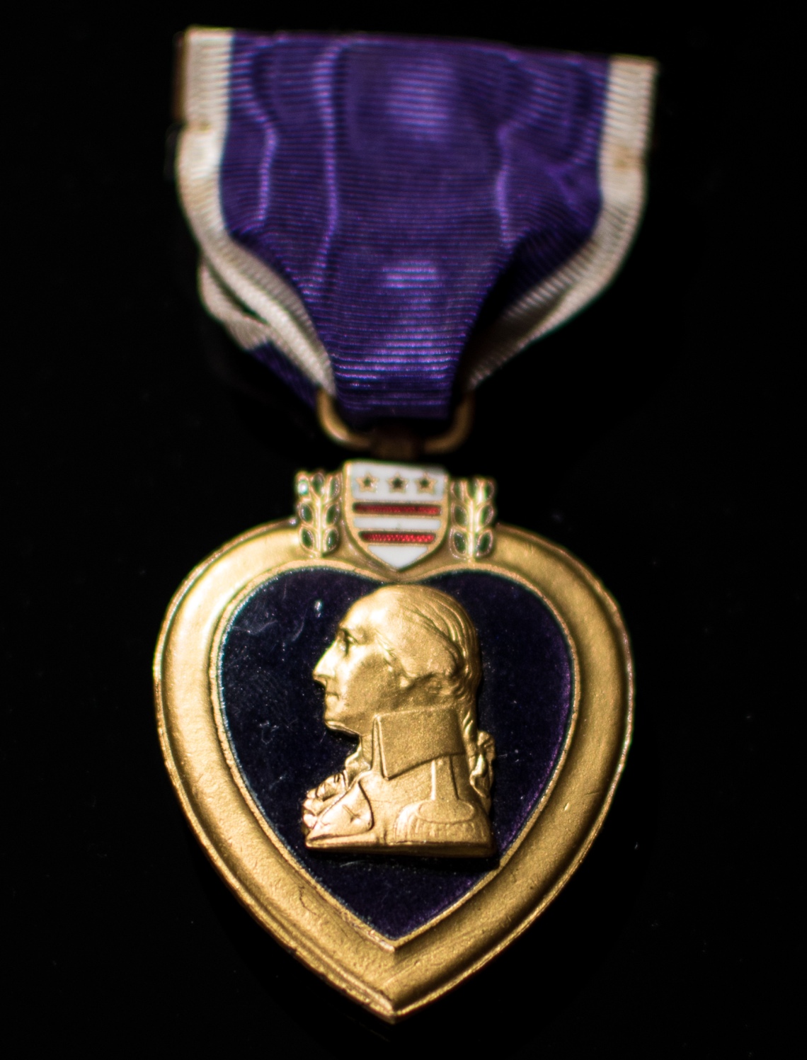 Purple Heart medal 4 - American Museum Side By Side Exhibtition - Peter Hall